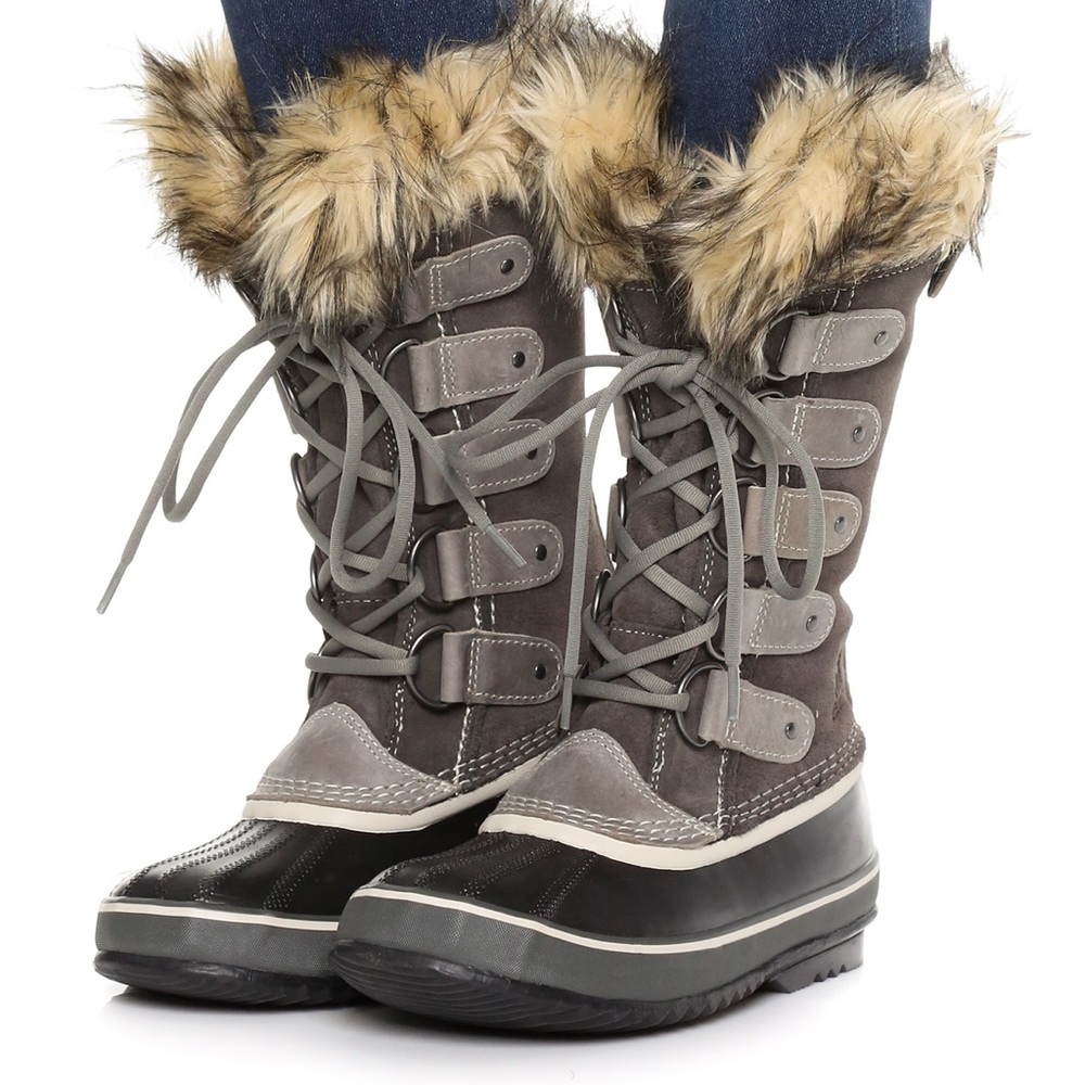 Sorel Joan of Arch Grey Snow Boots